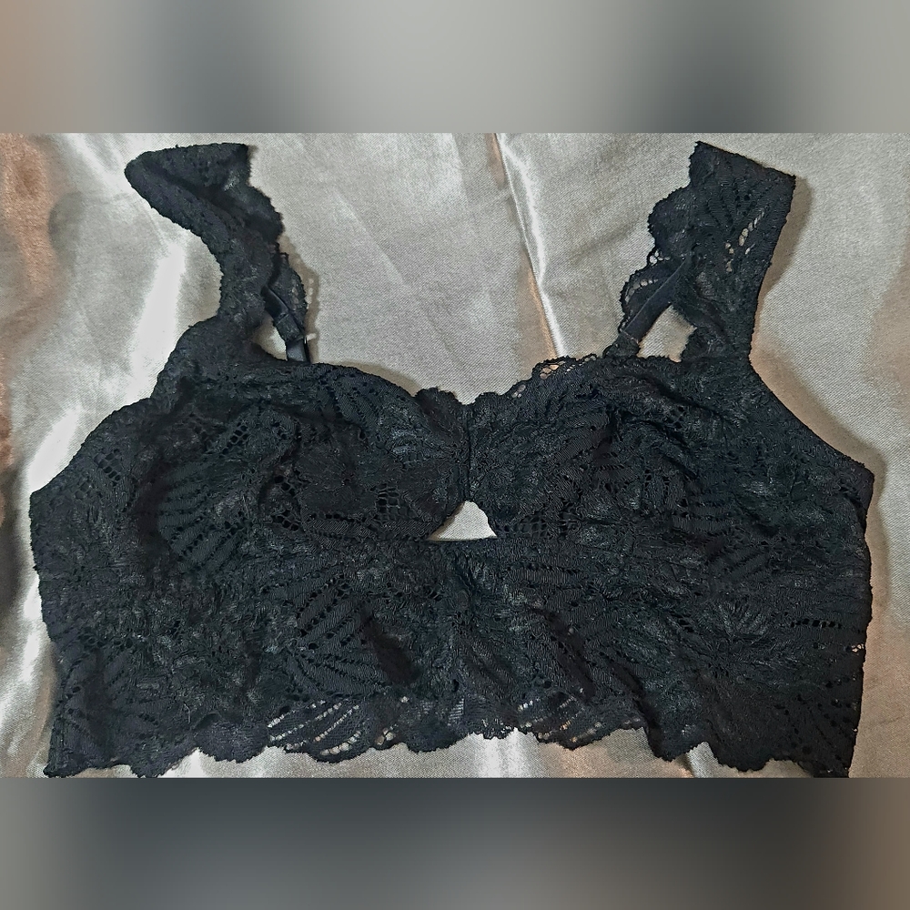 Aerie, black lace Bralette